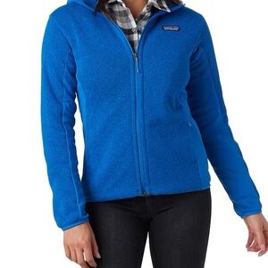 Blue Patagonia Better Sweater Zip Size L